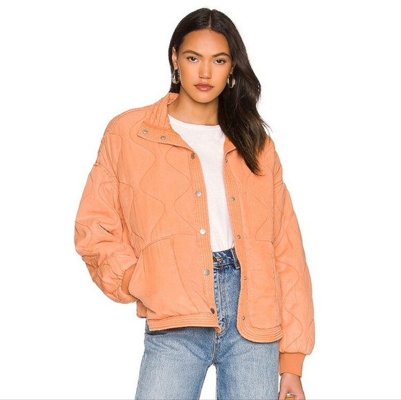 Blank NYC Jackets & Blazers - NWT BlankNYC Quilted Puffer Jacket in Canyon Sunset Size XS